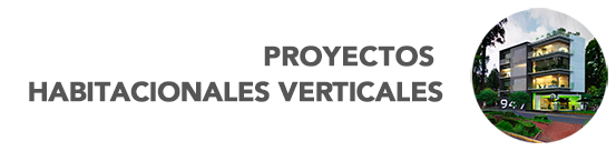 Proyectos habitacionales verticales